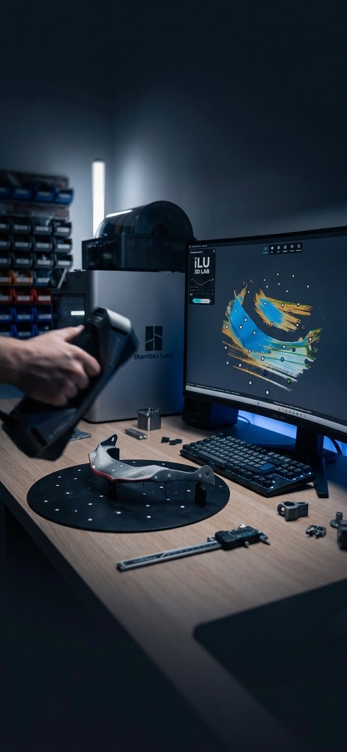 Servizio di Scansione e Stampa 3D